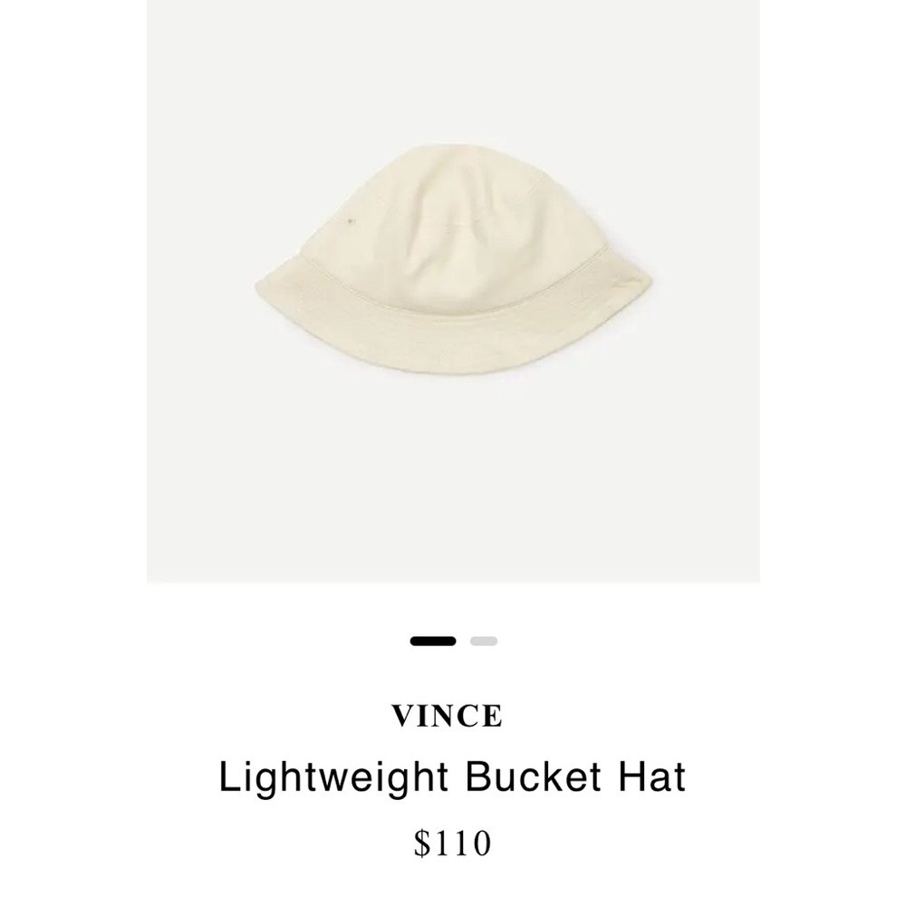 Vince lightweight bucket hat